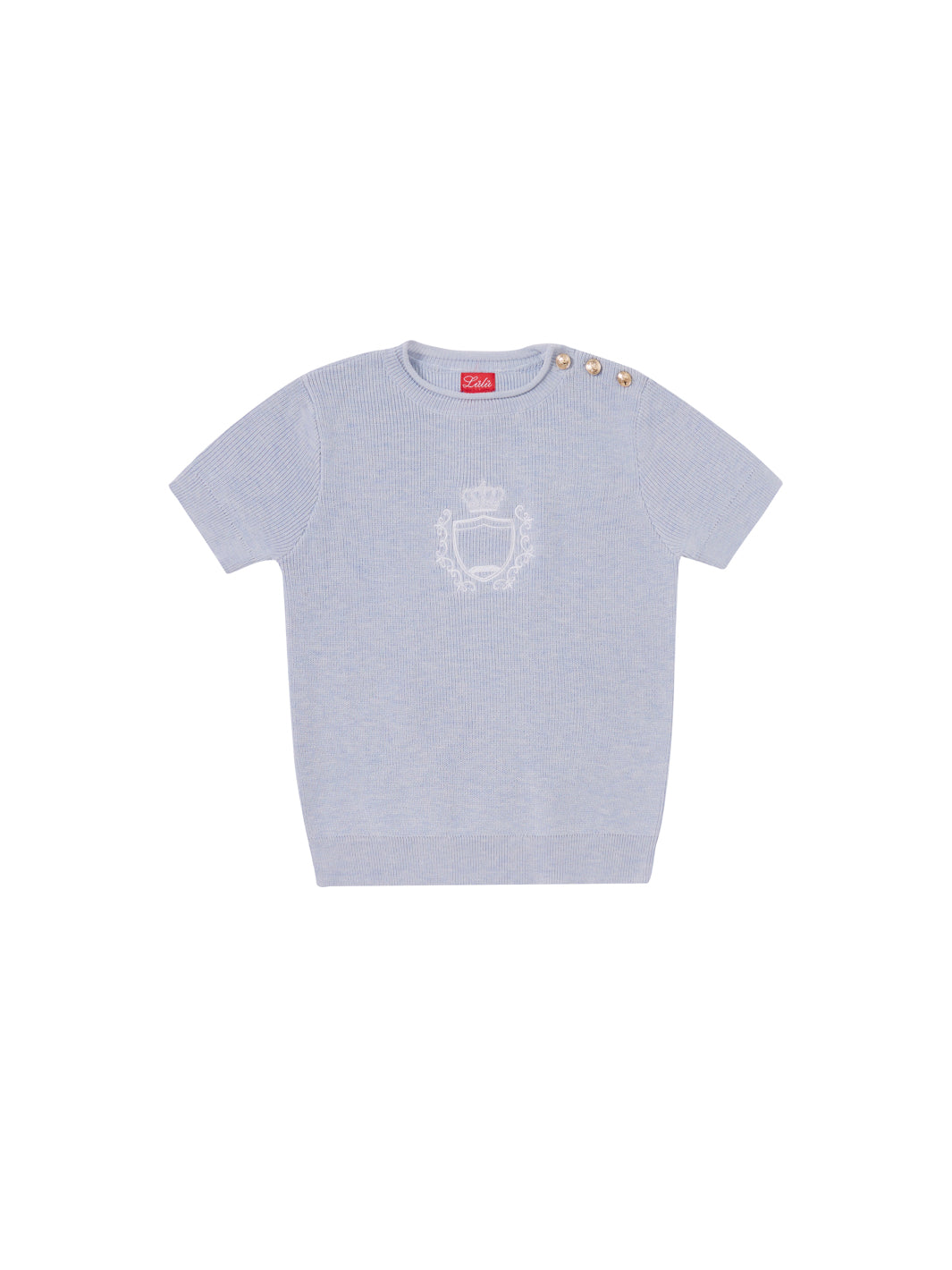 Jersey de manga corta Emblem - Mezcla azul hielo