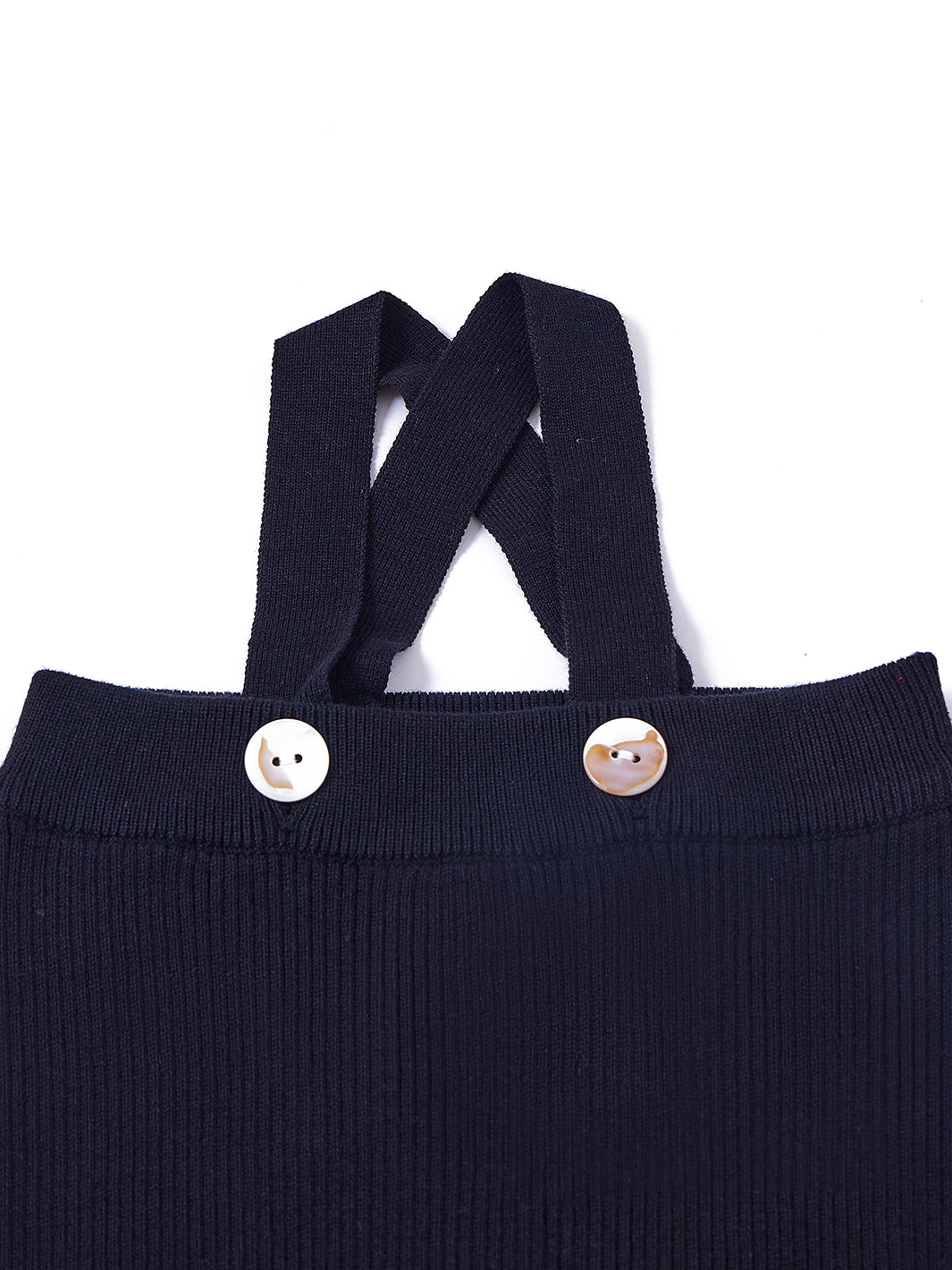 Mono con tirantes - Negro