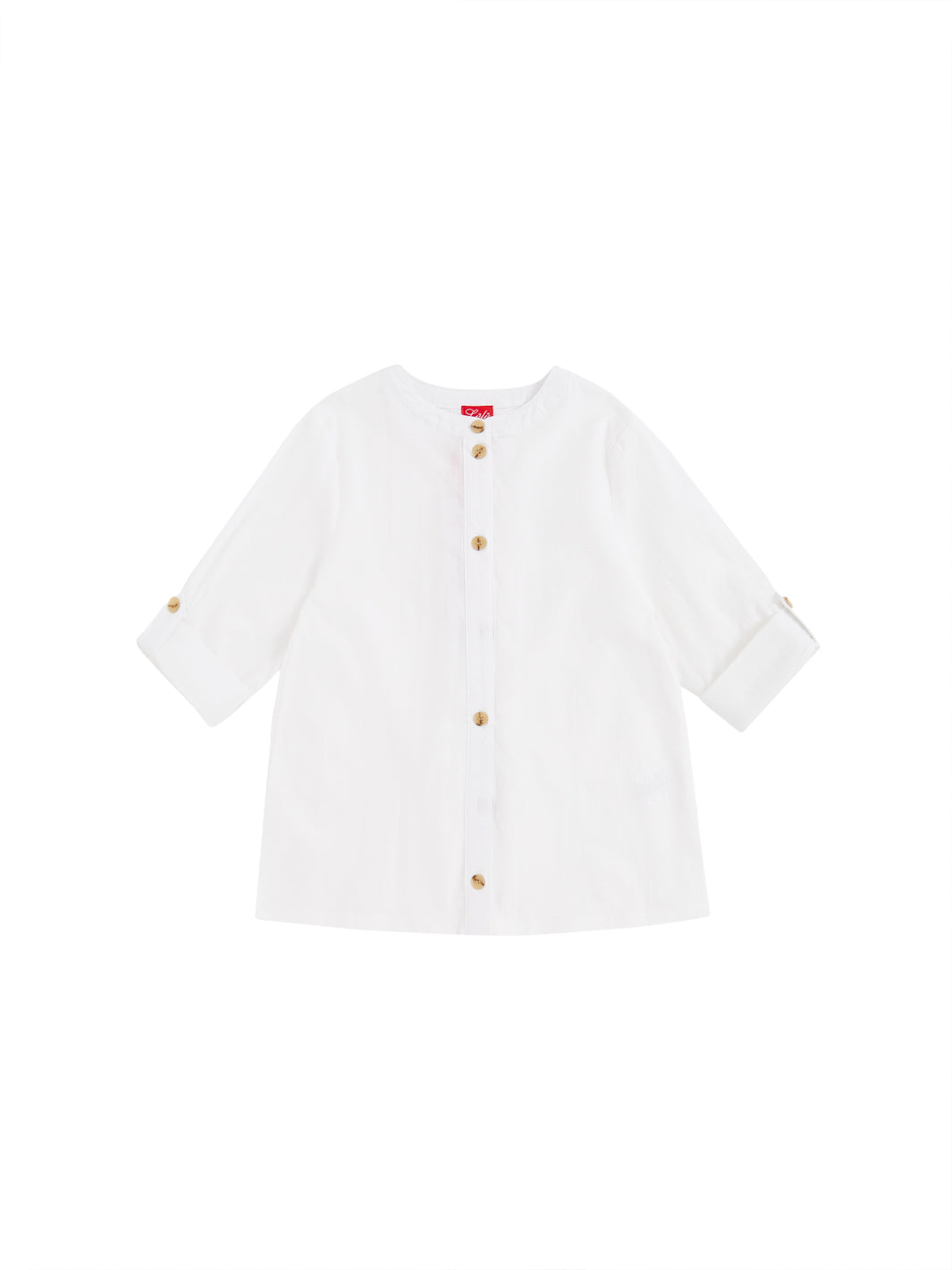 Camiseta de manga larga con rayas lisas