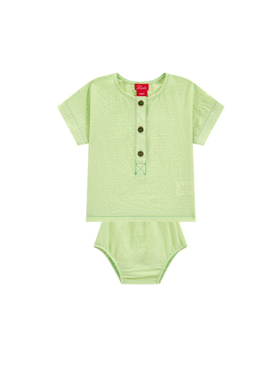 Baby Gingham Set