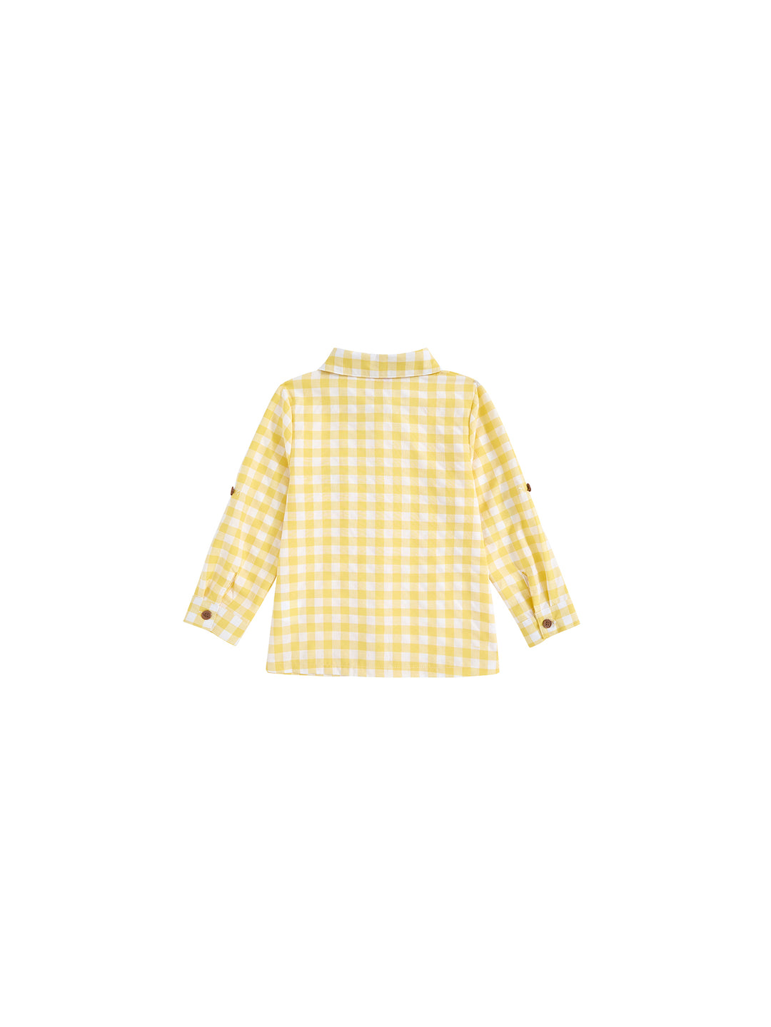 Gingham Collar Shirt