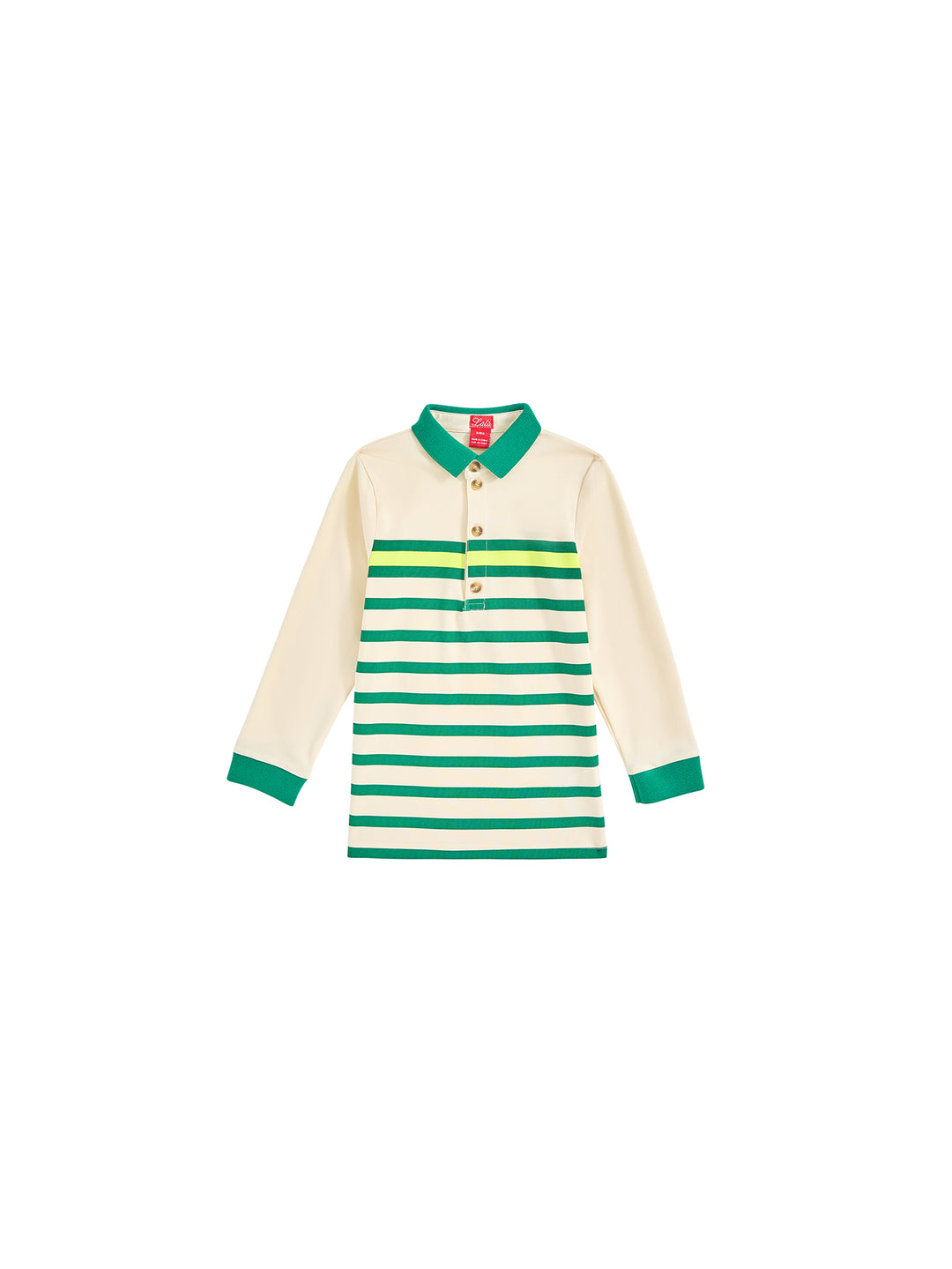 Stripe Print Polo
