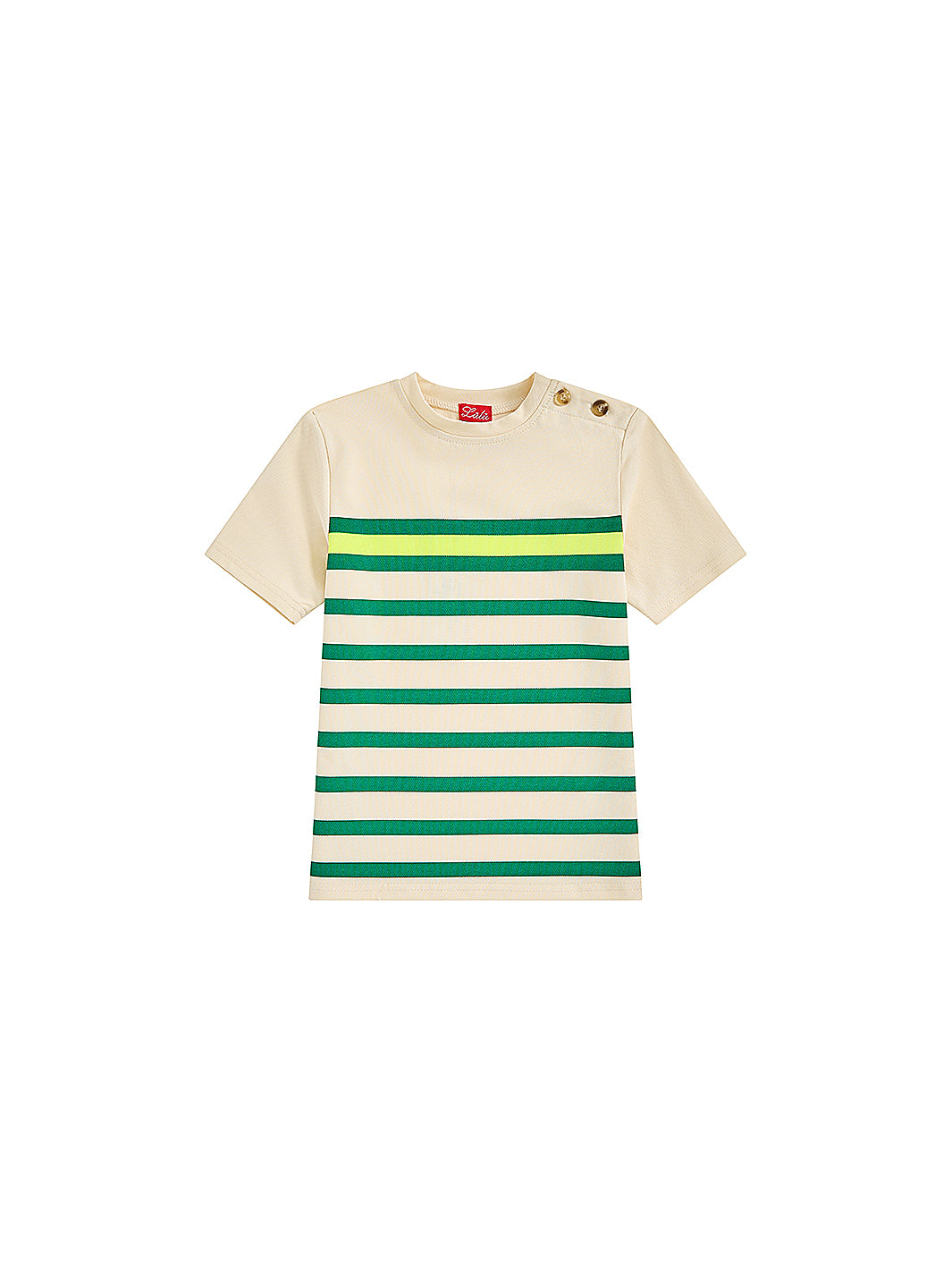 Striped Print Short Sleeve T-shirt