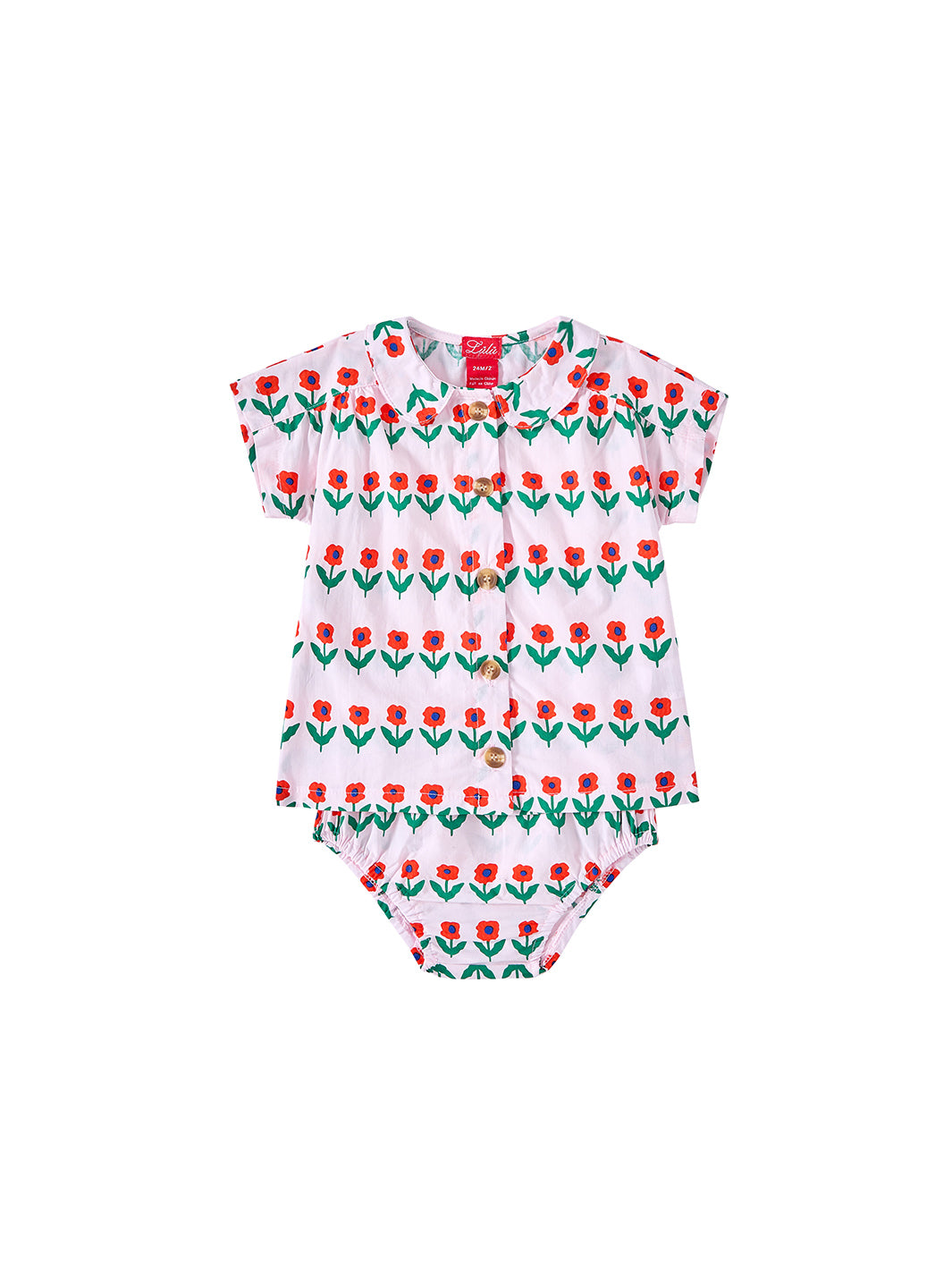 Baby Printed Bold Floral Set