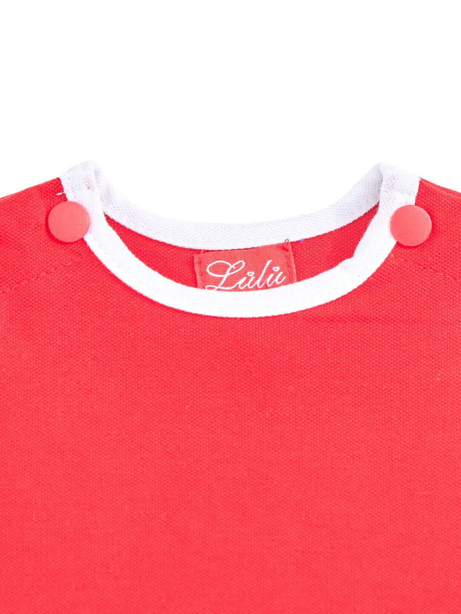 Baby Combo Binding Romper – Lulu Kids Clothing