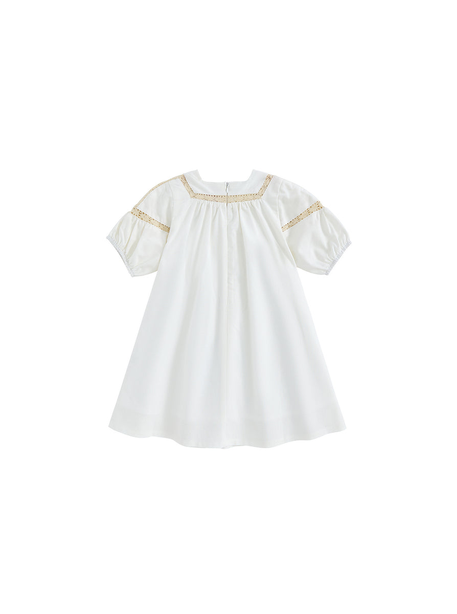 Lace Detail Dress – Lulu Kids Clothing