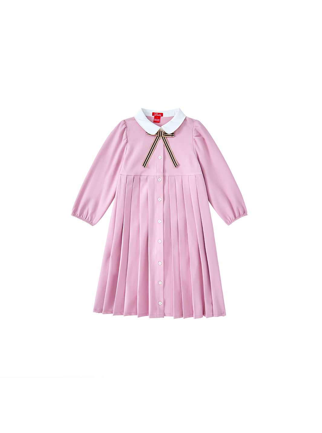 Pleated Dress - Pink