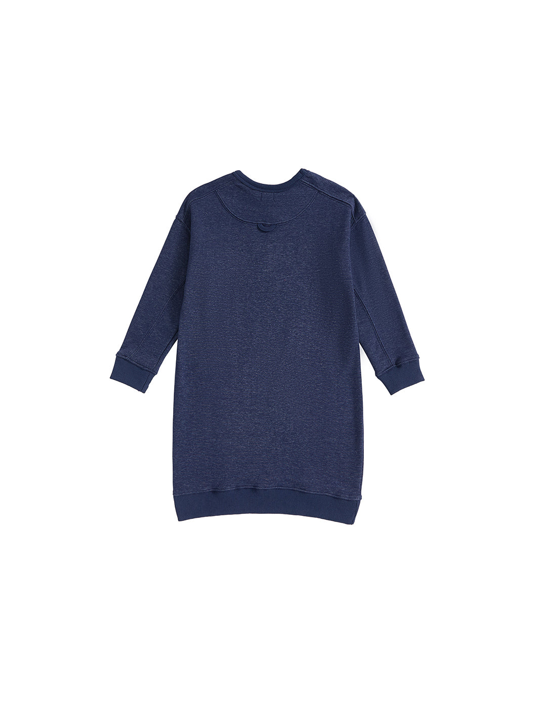 French Terry Dress - Navy