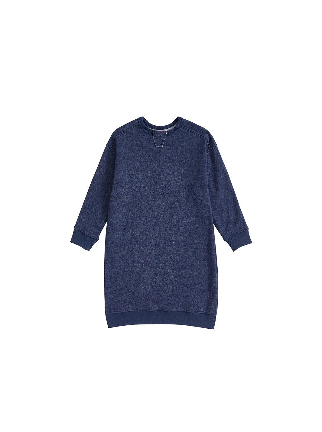 French Terry Dress - Navy