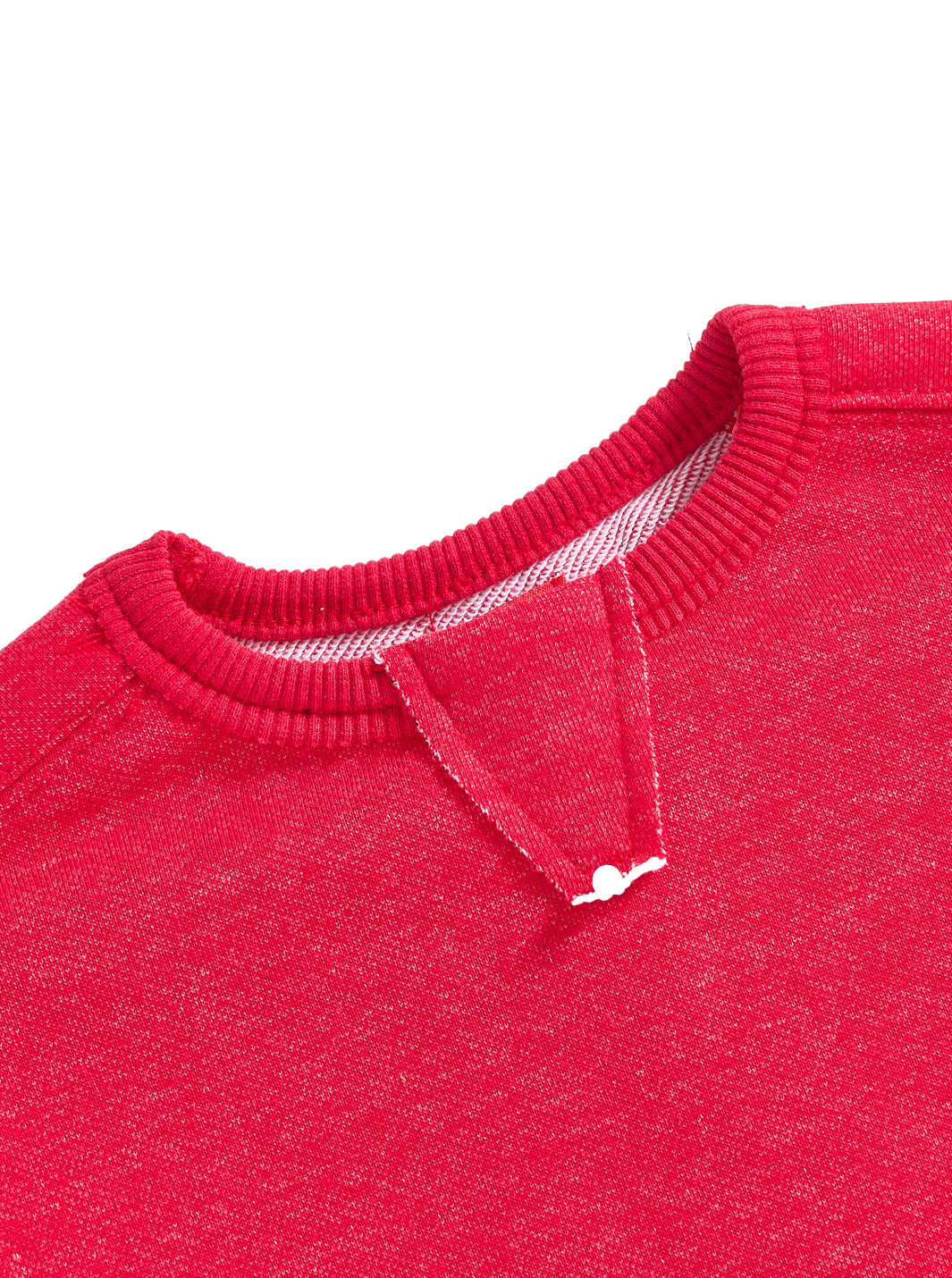 French Terry Dress - Red