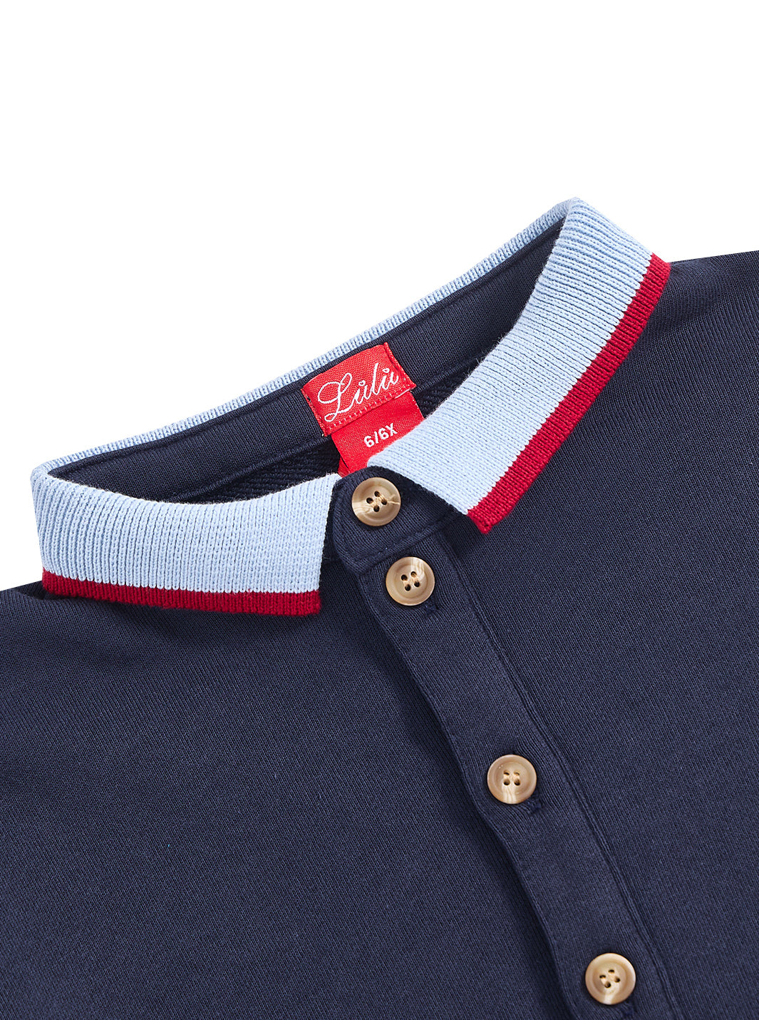 French Terry Collar Polo