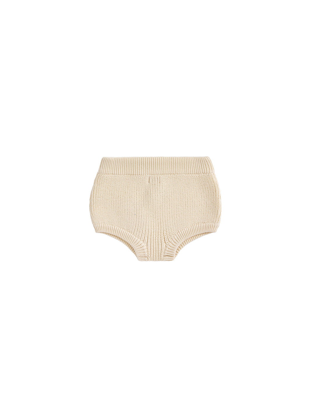 Baby Knit Rib Panty - Almond White