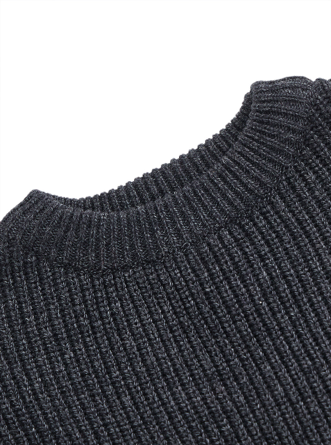 Solid Sweater - Charcoal