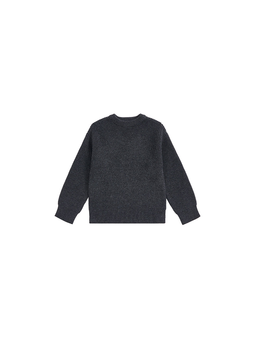 Solid Sweater - Charcoal