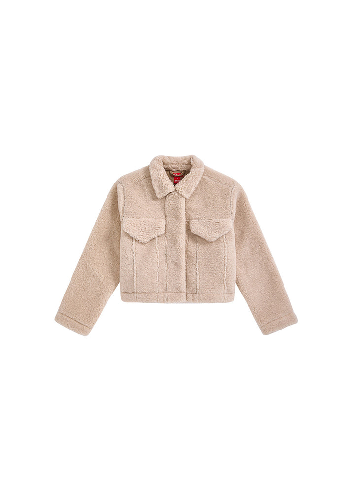 Sherpa Suede Jacket