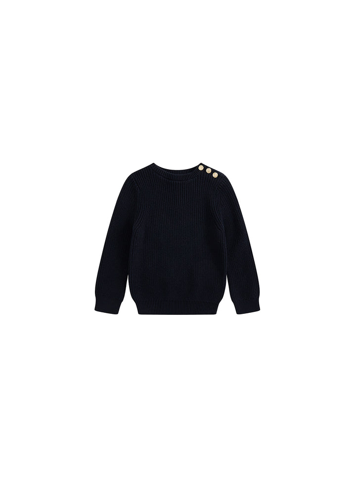 Solid Sweater - Black