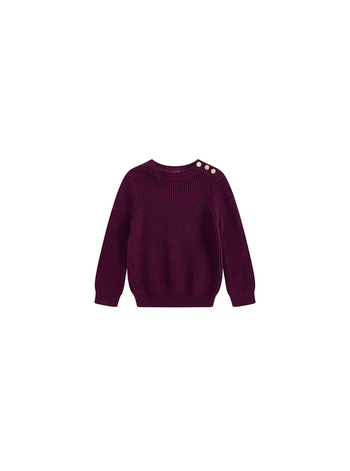 Solid Sweater - Violet