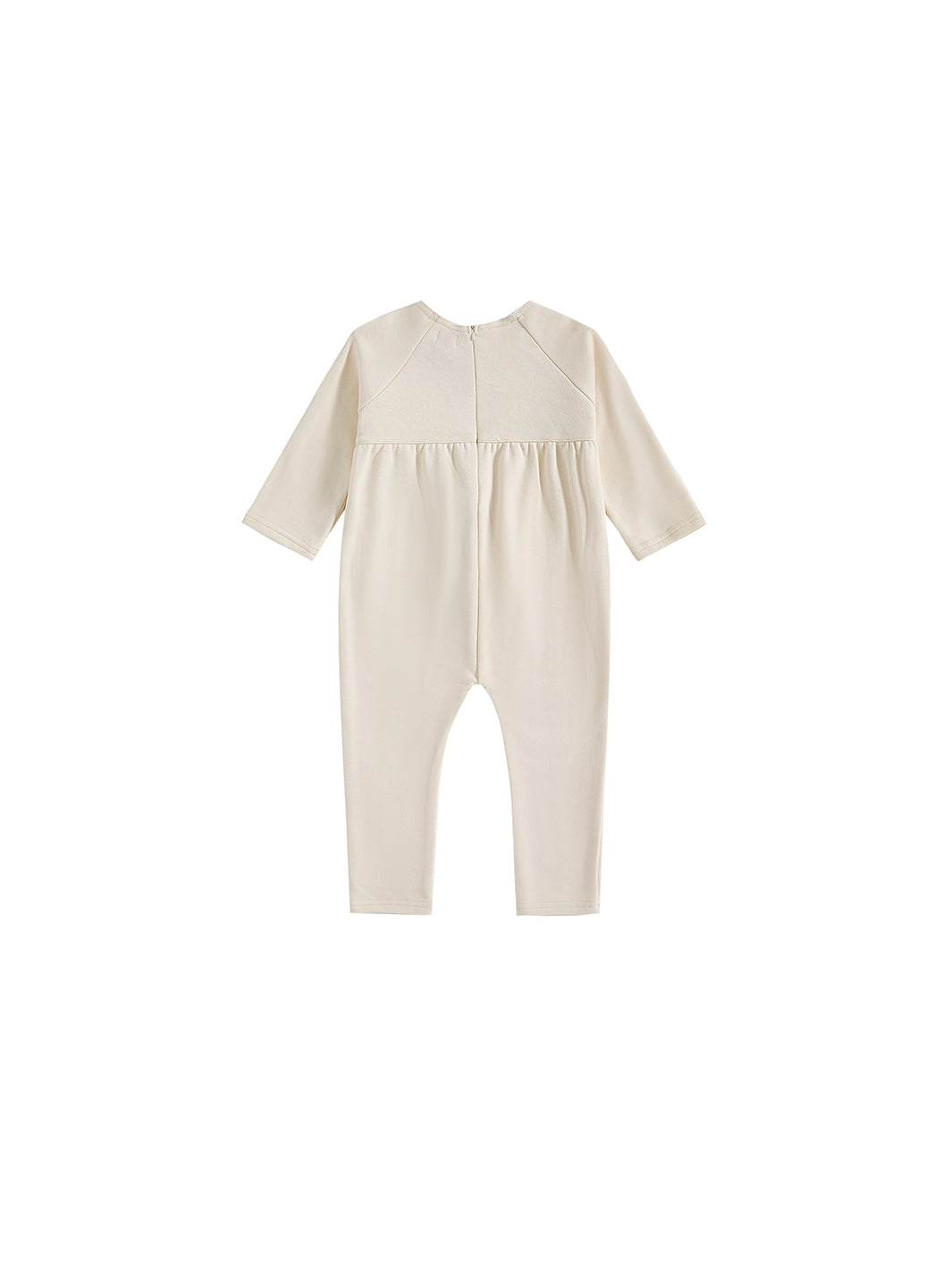 Solid Overall Robe - Cream