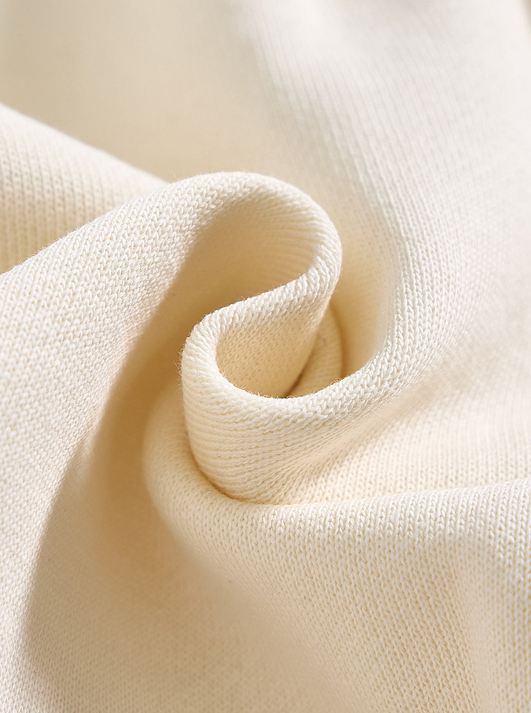 Solid Overall Robe - Cream