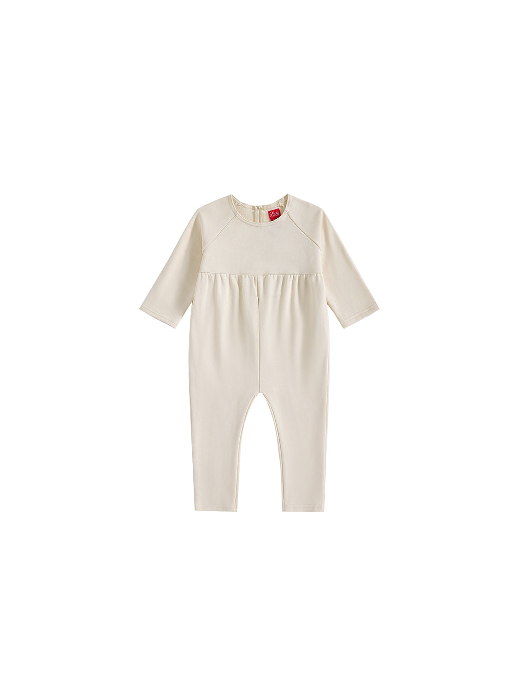 Solid Overall Robe - Cream