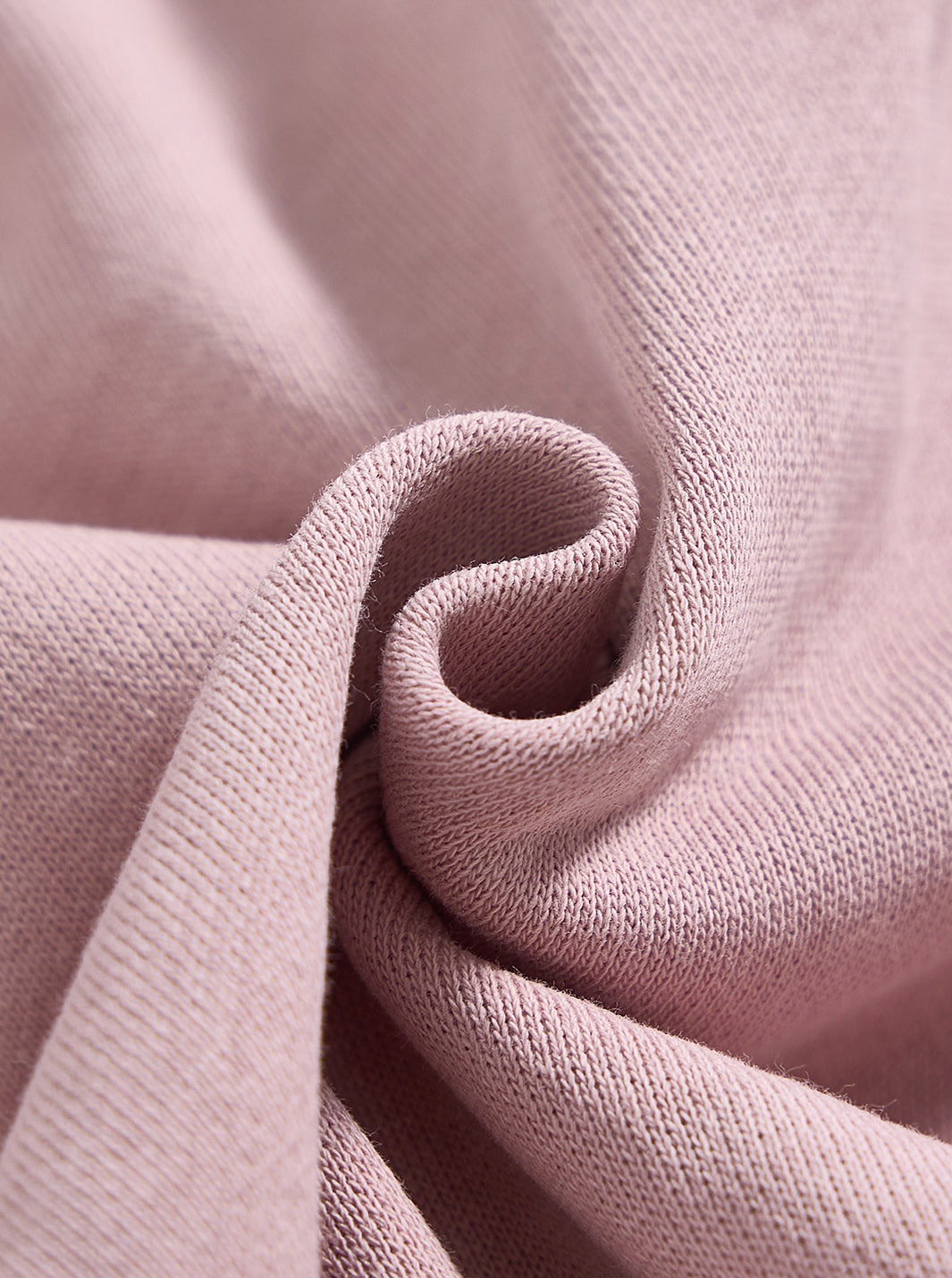 Solid Overall Robe - Dusty Pink