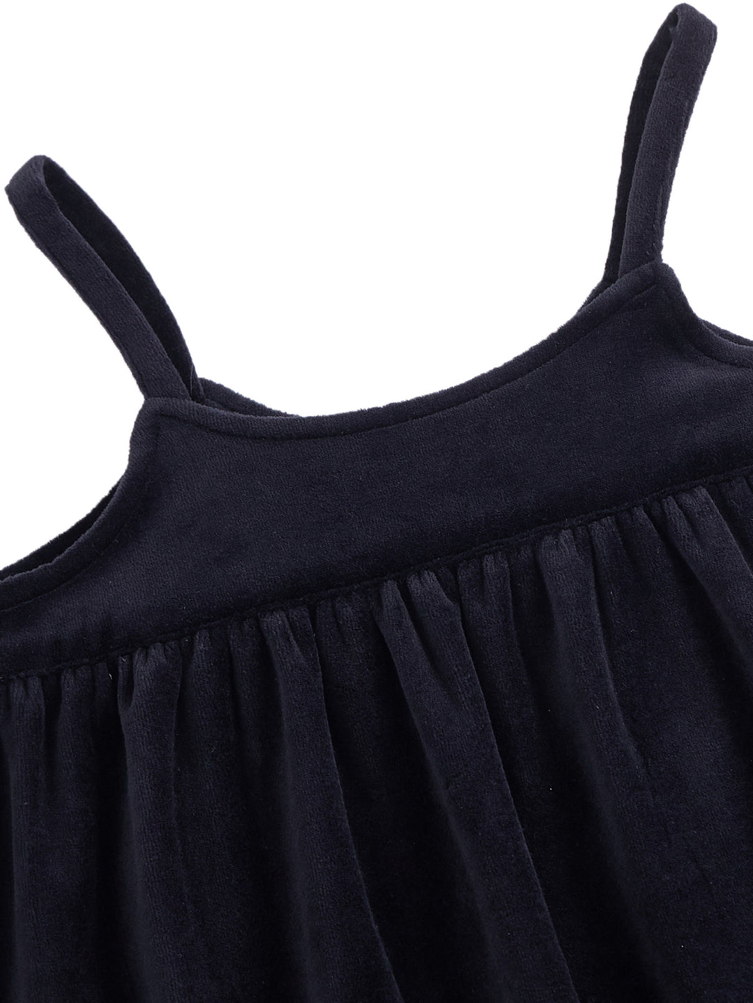 Strap Jumper Robe - Black