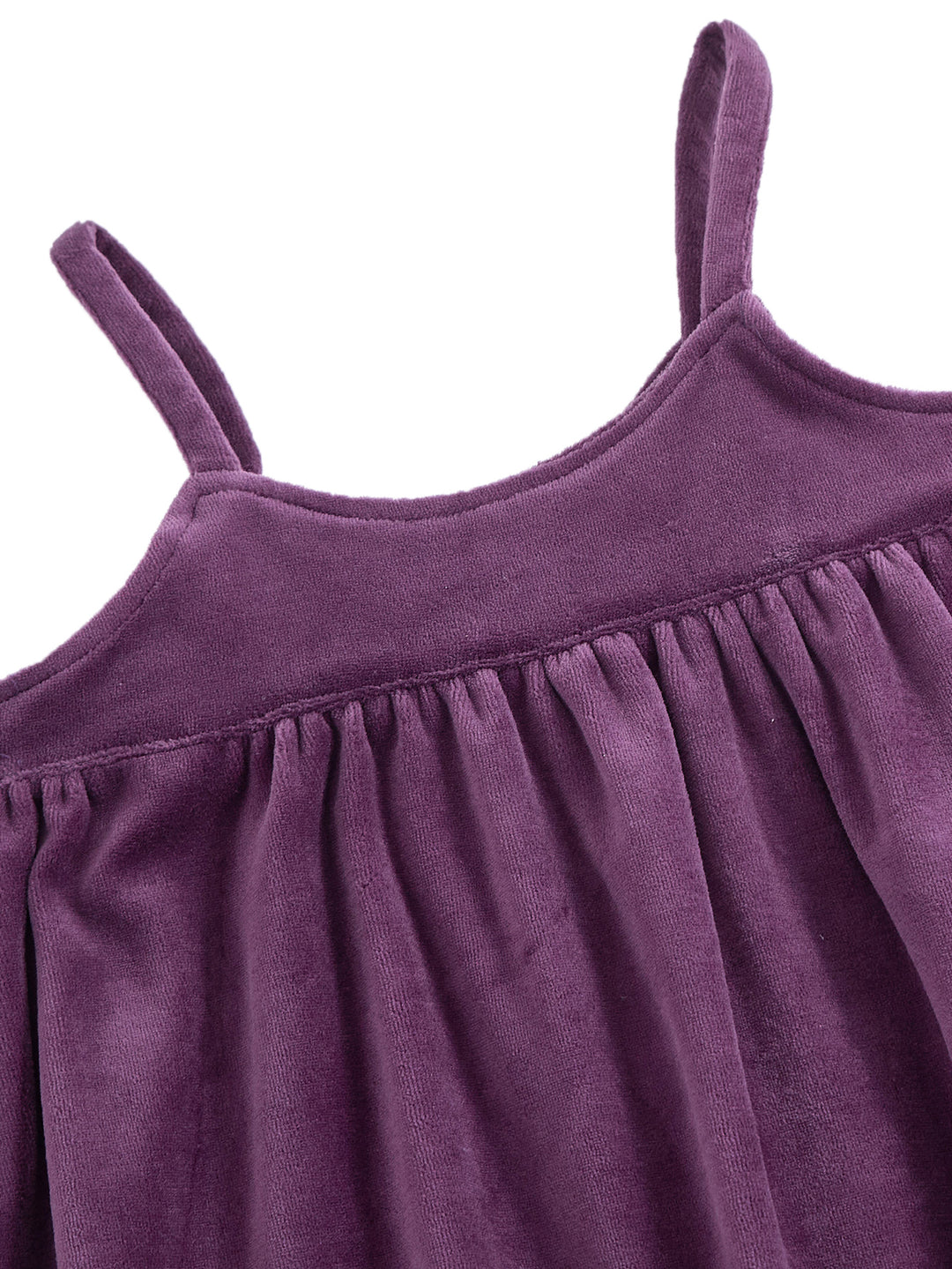 Strap Jumper Robe - Plum