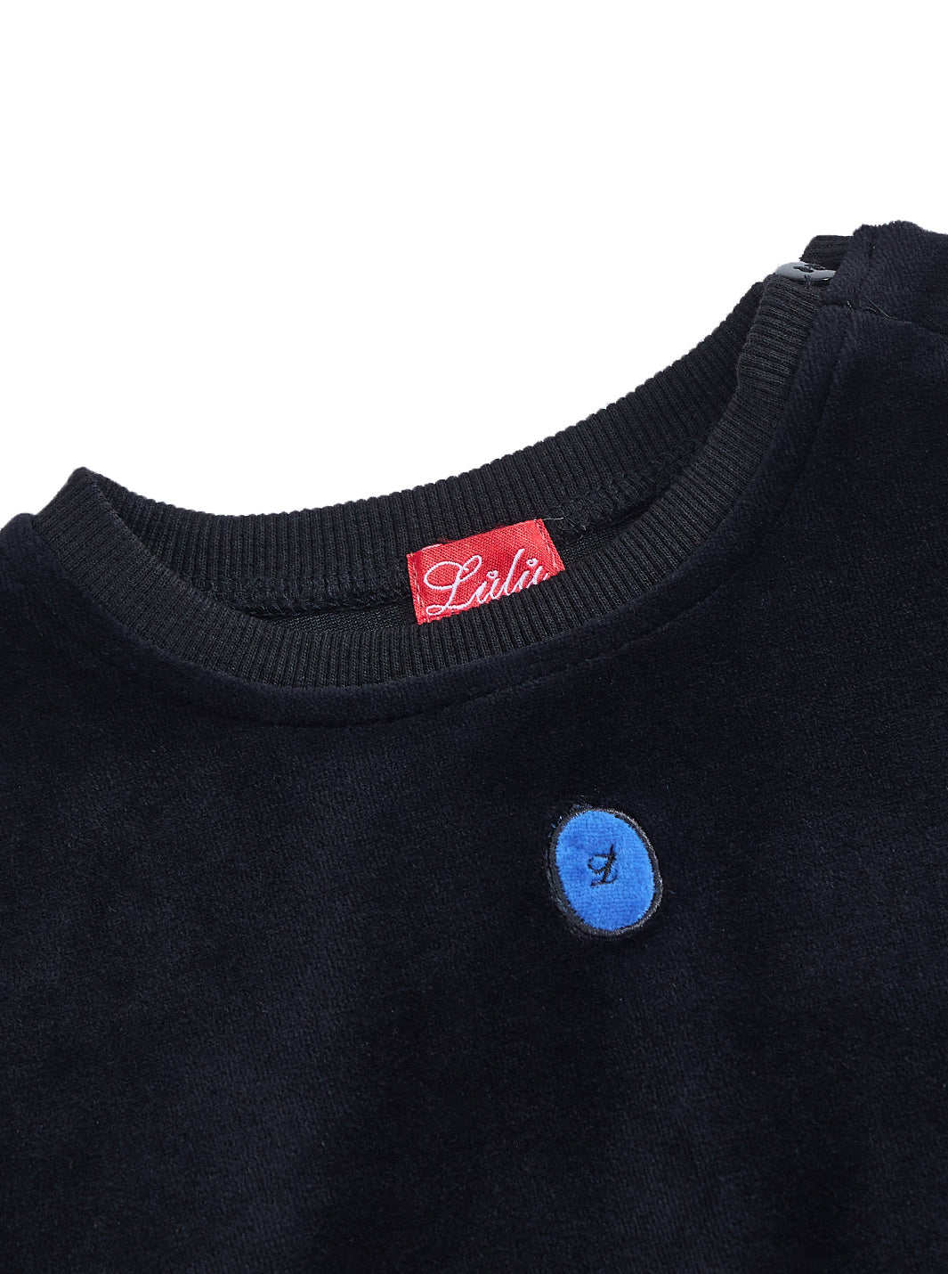 Boy Cotton Velour Emblem Set