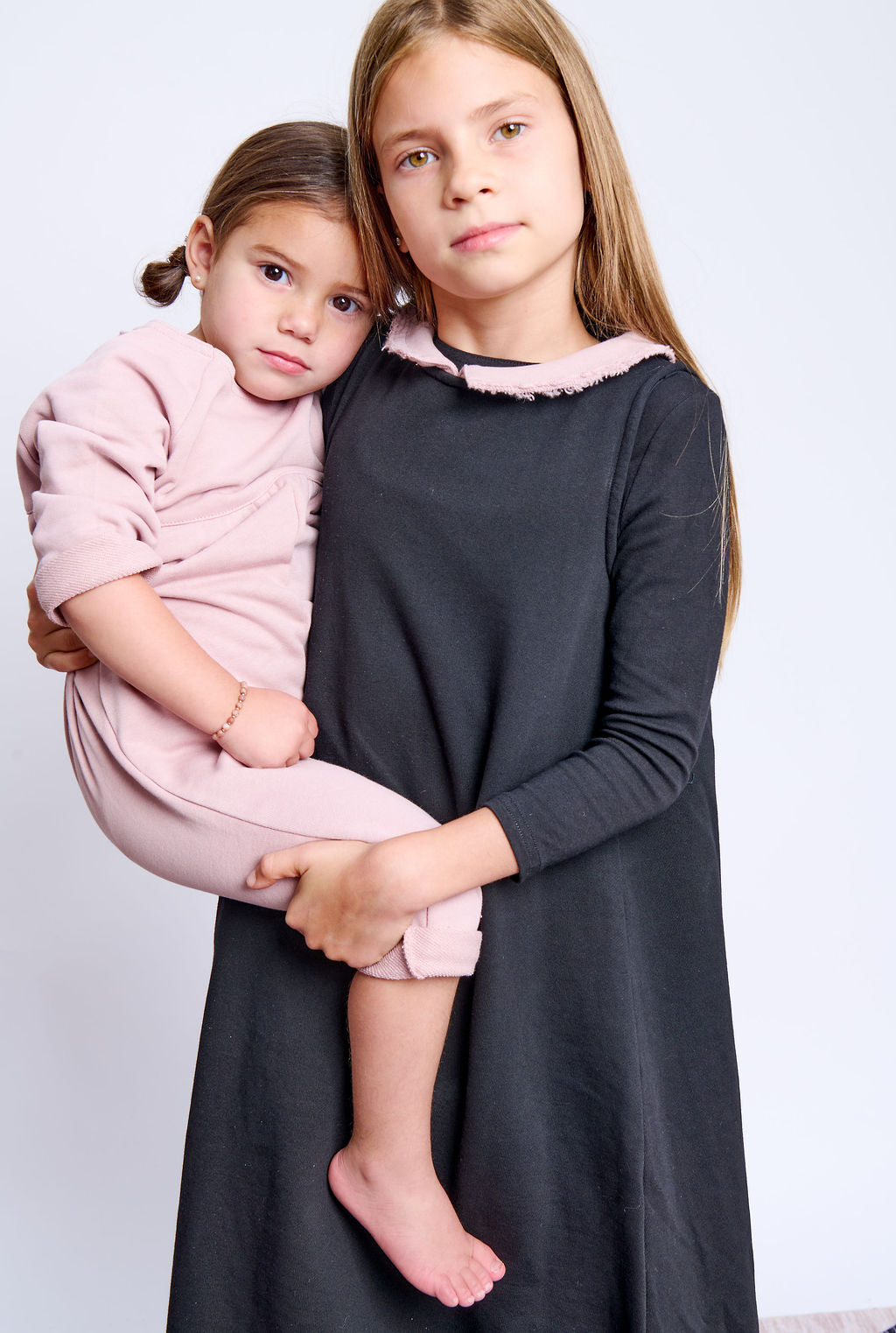 Solid Overall Robe - Dusty Pink