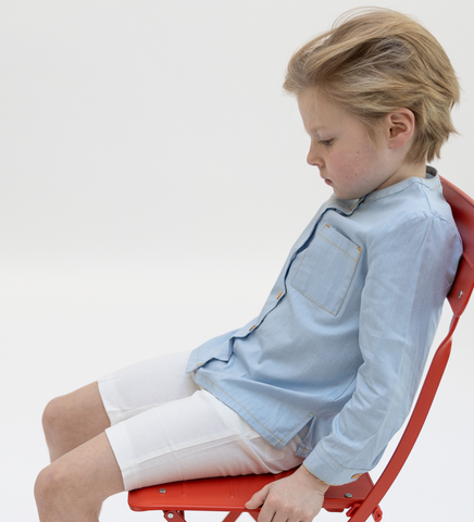 Solid Stitching Shirt