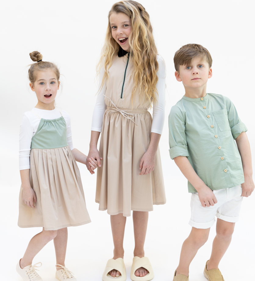 Jersey con pechera y bloques de color