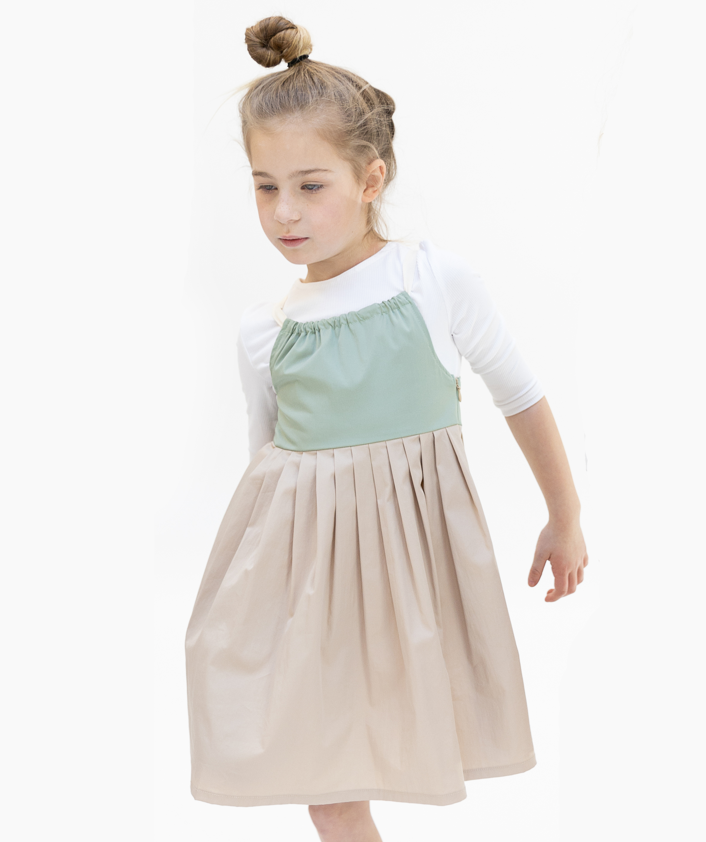 Jersey con pechera y bloques de color