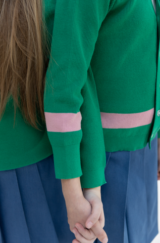 Cardigan Stripe Sweater