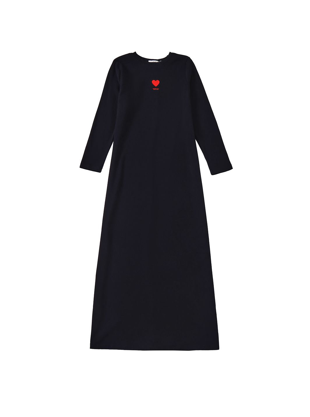 Heart Bonne Nuit Print Nightgown