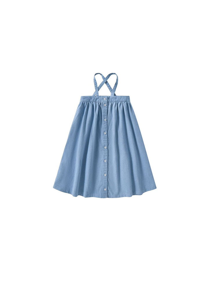 Denim Gathered Jumper