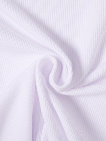 Basic Long Sleeve T-shirt - White