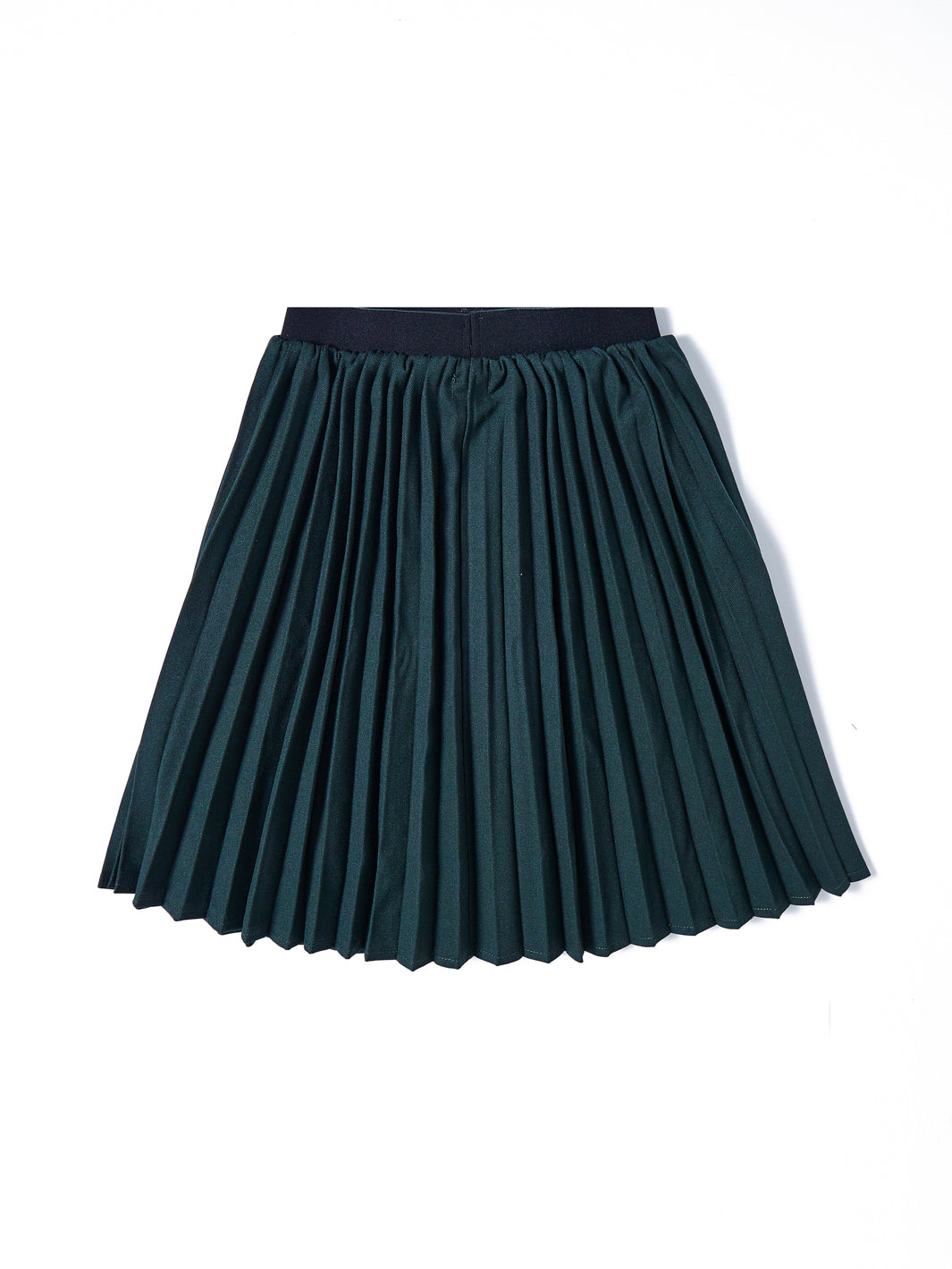 Accordion Pleated Skirt - Green – Lulu Kids Clothing