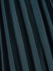 Accordion Pleated Skirt - Green