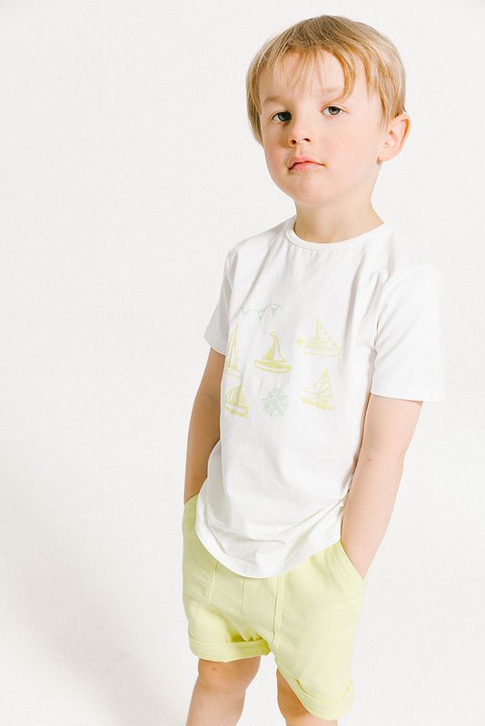 Nautical Print Short Sleeve T-Shirt