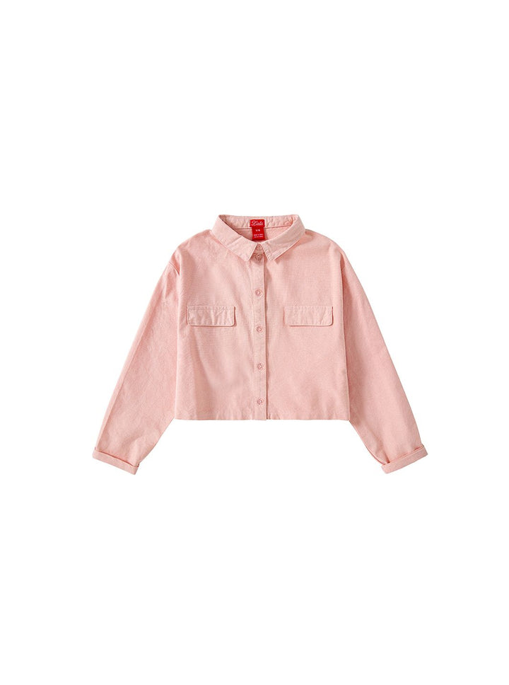 Peach Tea Crop Shirt