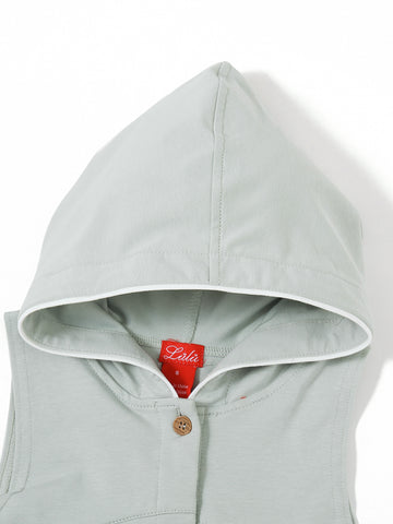 Hood Piping Jumper - Pastel Mint