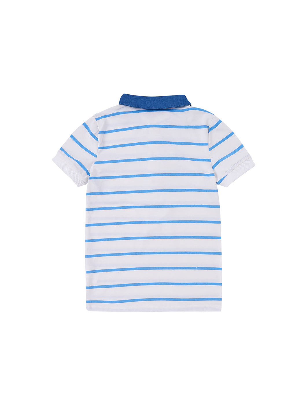 Combo Collar Short Sleeve Polo
