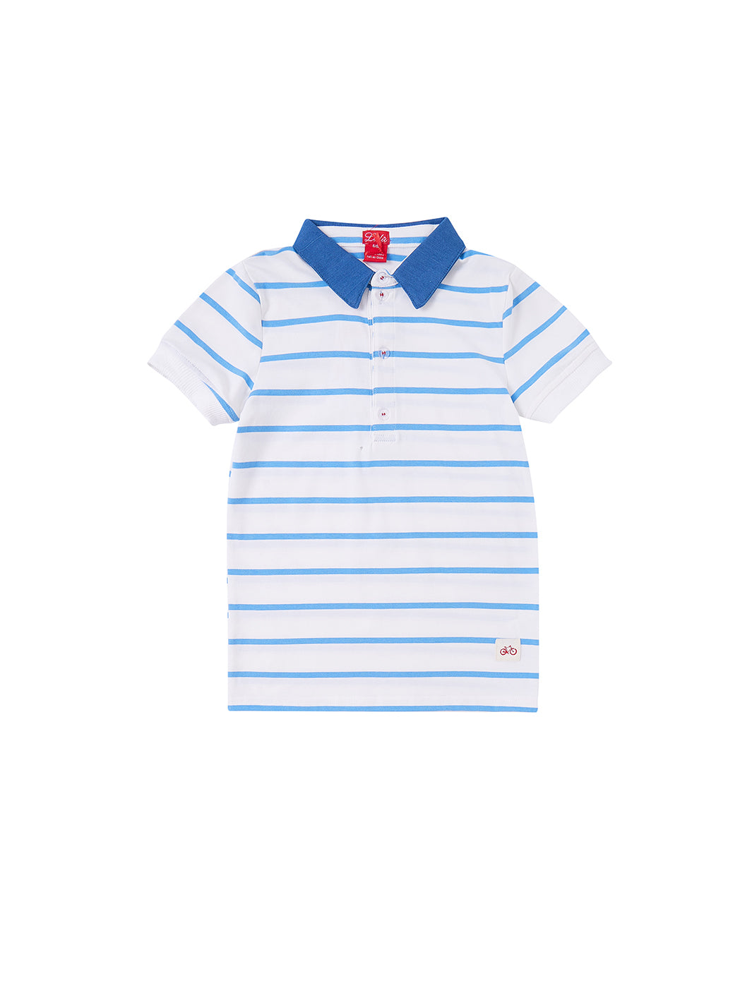 Combo Collar Short Sleeve Polo