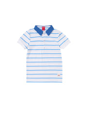 Combo Collar Short Sleeve Polo