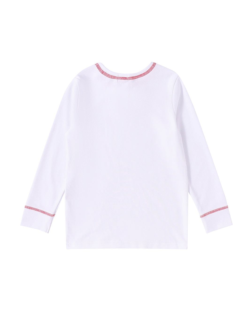 Contrast Stitching Top