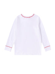 Contrast Stitching Top