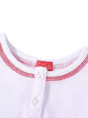 Contrast Stitching Top