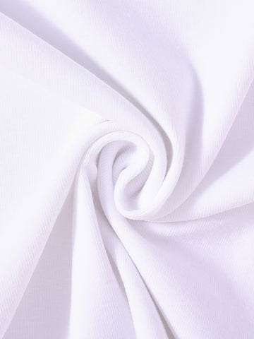 Contrast Stitching Top
