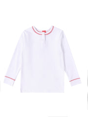Contrast Stitching Top