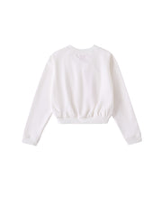 Curved Bottom Top - White
